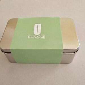 Clinique Makeup/ Storage Box/ Tin Brand New